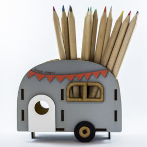 Caravan pen holder