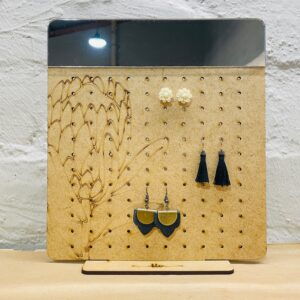 Earring Stand Square Protea