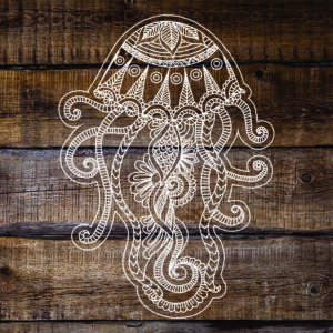 Paint Jelly Fish