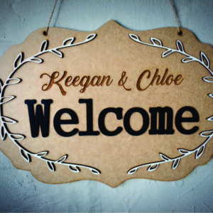 A4 Wooden Sign