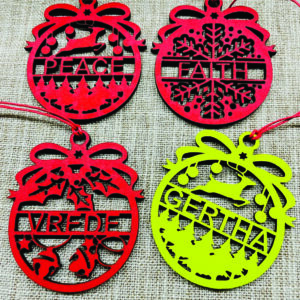 Custom Christmas Ornament