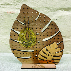 Earring Stand Leaf