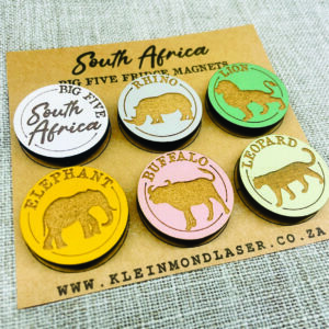 Fridge Magnets Big Five Animals