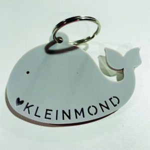 Key Ring Perspex Solid Cut