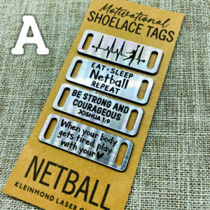 Shoe Tags Cluster NETBALL